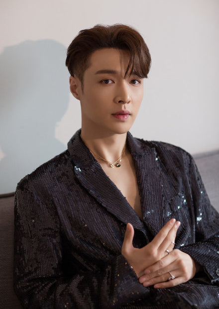 [：Polaidi Jewelry]JEUX DE PINK GOLD DIAMOND NECKLACE