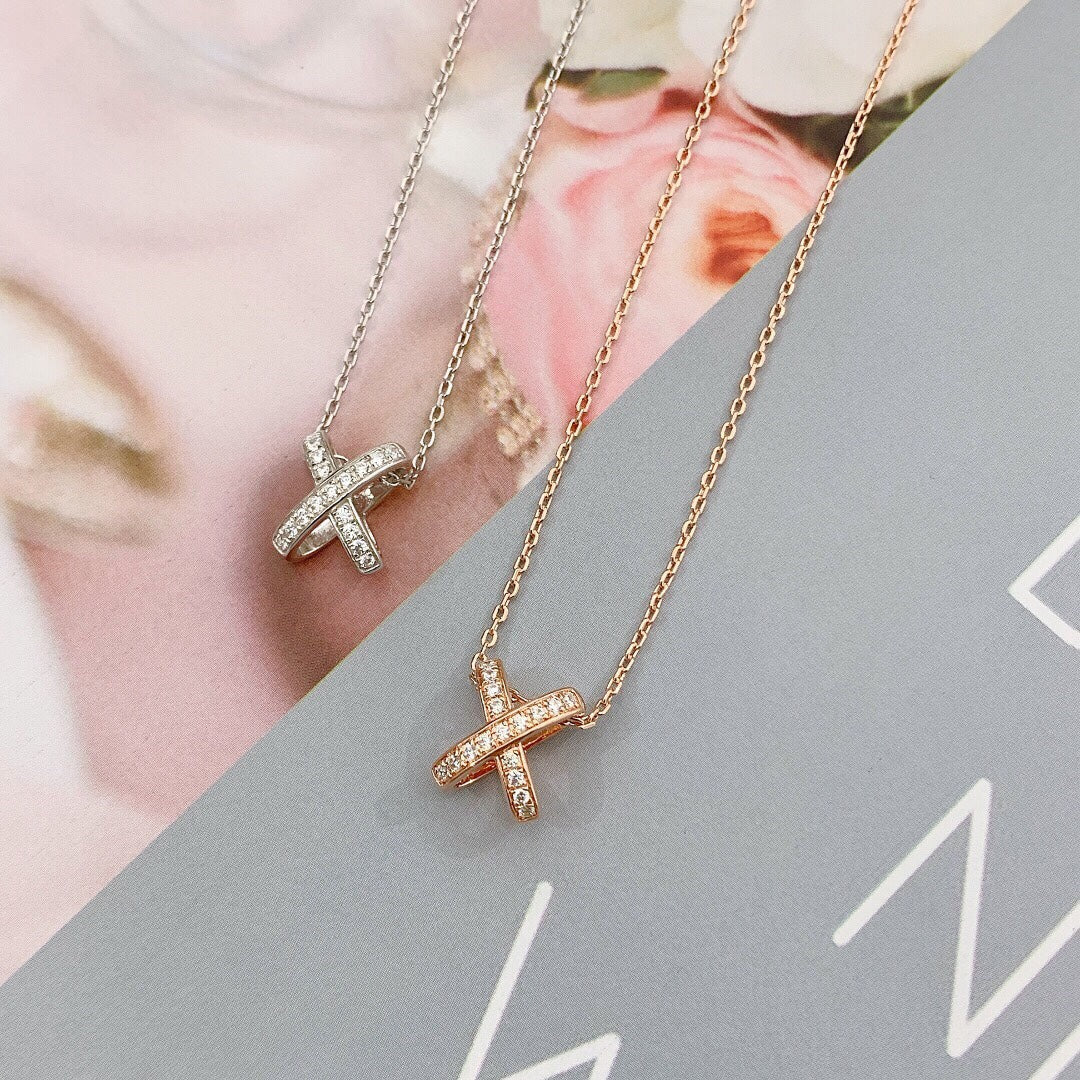 [Polaidi Jewelry]JEUX DE DIAMOND NECKLACE