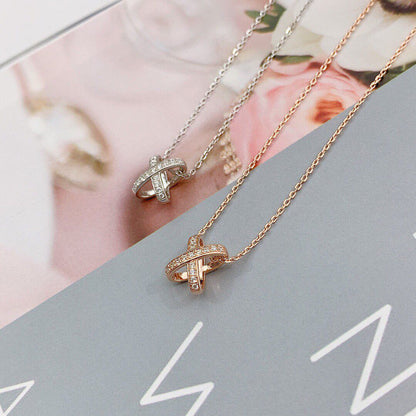 [Polaidi Jewelry]JEUX DE DIAMOND NECKLACE