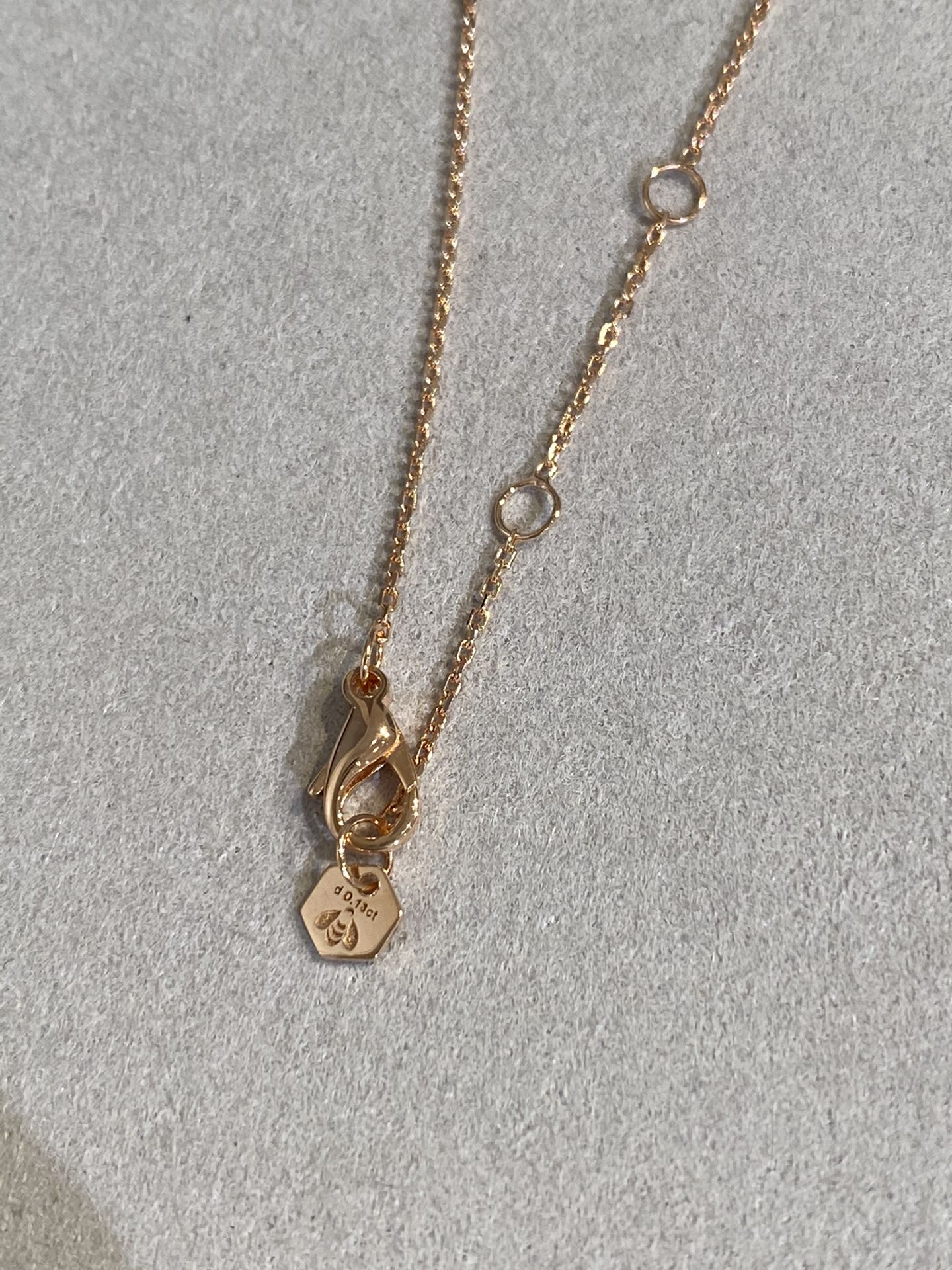 [Polaidi Jewelry]BEE LOVE DIAMOND NECKLACE