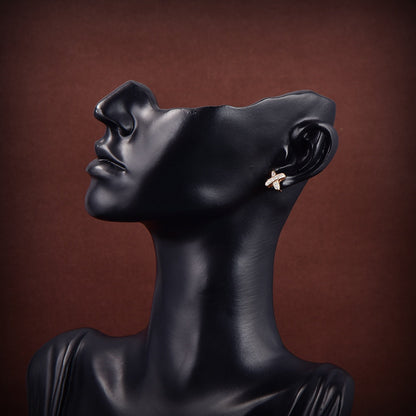 [：Polaidi Jewelry]JEUX DE GOLD DIAMOND EARRINGS