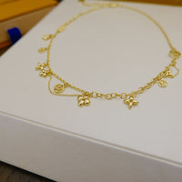 [Polaidi Jewelry ]BLOOMING SUPPLE NECKLACE BRASS