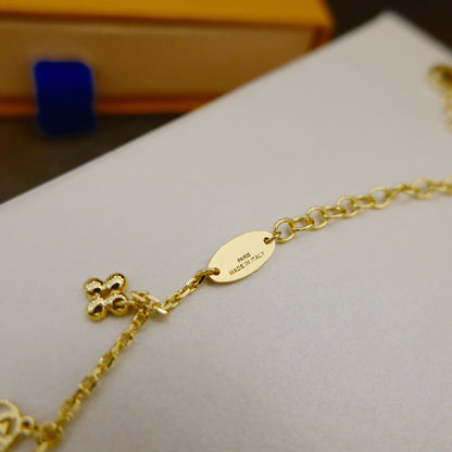 [Polaidi Jewelry]BLOOMING SUPPLE NECKLACE BRASS