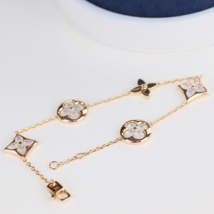 [Polaidi Jewelry]LEAF CLOVER BRACELET