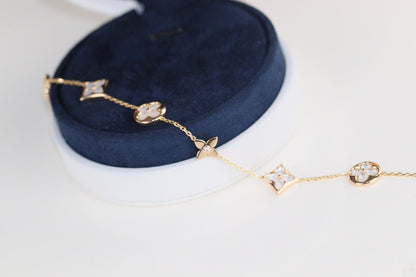 [Polaidi Jewelry]LEAF CLOVER BRACELET