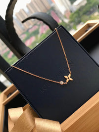 [Polaidi Jewelry ]BLOSSOM PENDANT PINK GOLD AND DIAMOND