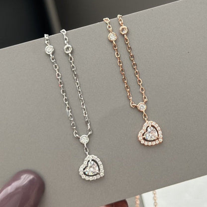 [Polaidi Jewelry]JOY HEART DIAMOND NECKLACE