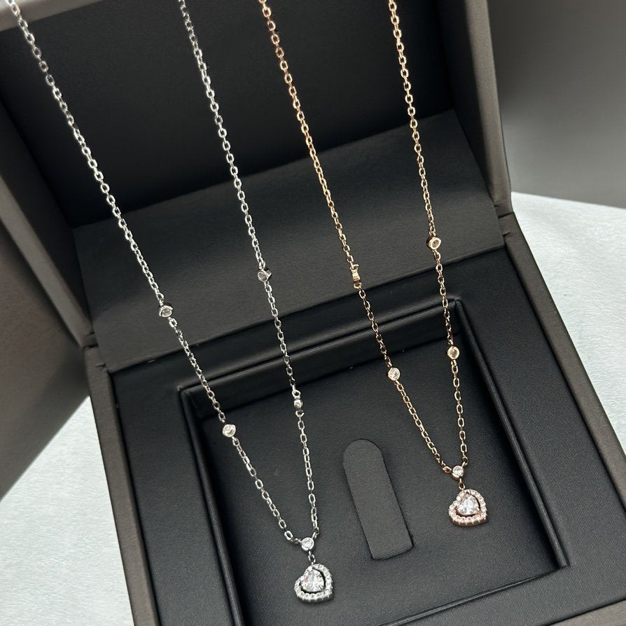 [Polaidi Jewelry]JOY HEART DIAMOND NECKLACE