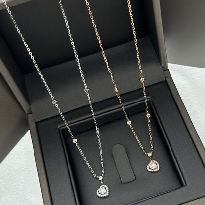 [Polaidi Jewelry]JOY HEART DIAMOND NECKLACE