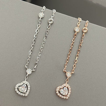 [Polaidi Jewelry]JOY HEART DIAMOND NECKLACE