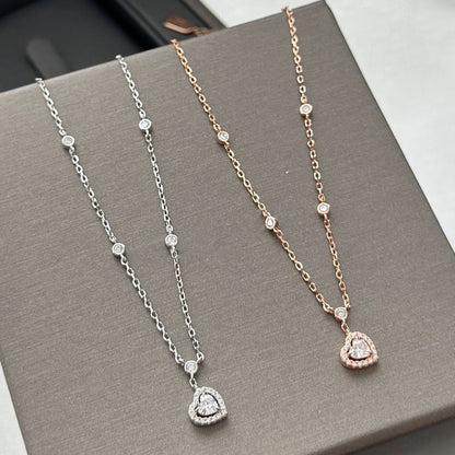 [Polaidi Jewelry]JOY HEART DIAMOND NECKLACE