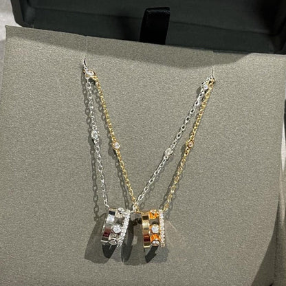 [Polaidi Jewelry]CHAIN MOVE ROMANE PEDAND NECKLACE