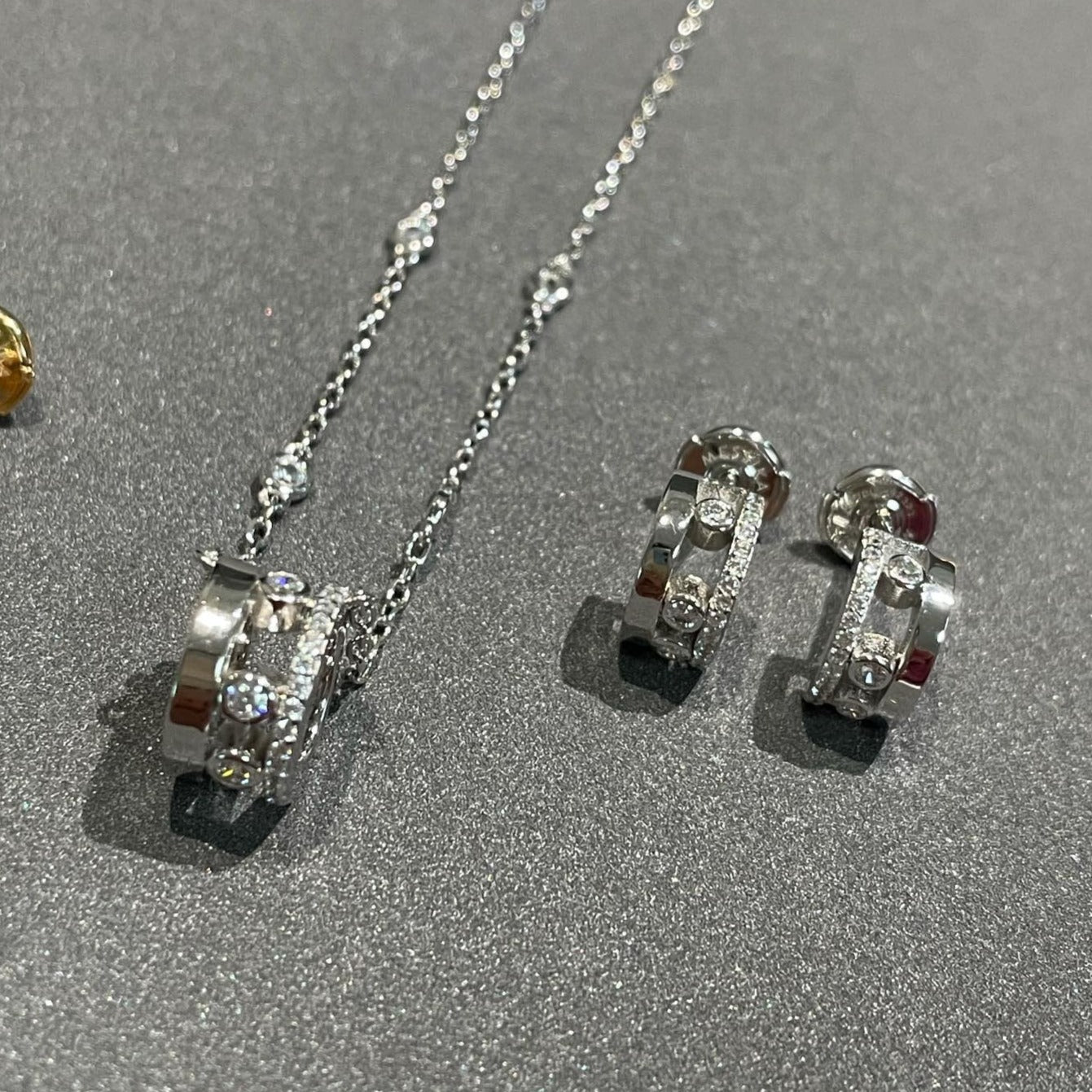 [Polaidi Jewelry]CHAIN MOVE ROMANE PEDAND NECKLACE