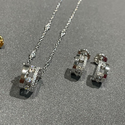 [Polaidi Jewelry]CHAIN MOVE ROMANE PEDAND NECKLACE