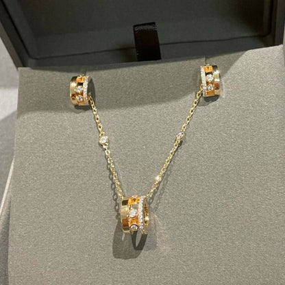 [Polaidi Jewelry]CHAIN MOVE ROMANE PEDAND NECKLACE
