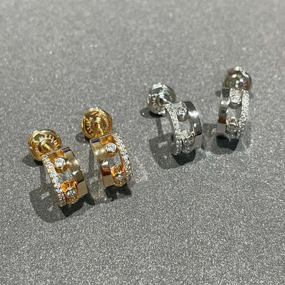 [Polaidi Jewelry]MOVE ROMANE EARRINGS DIAMOND