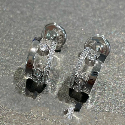 [Polaidi Jewelry]MOVE ROMANE EARRINGS DIAMOND