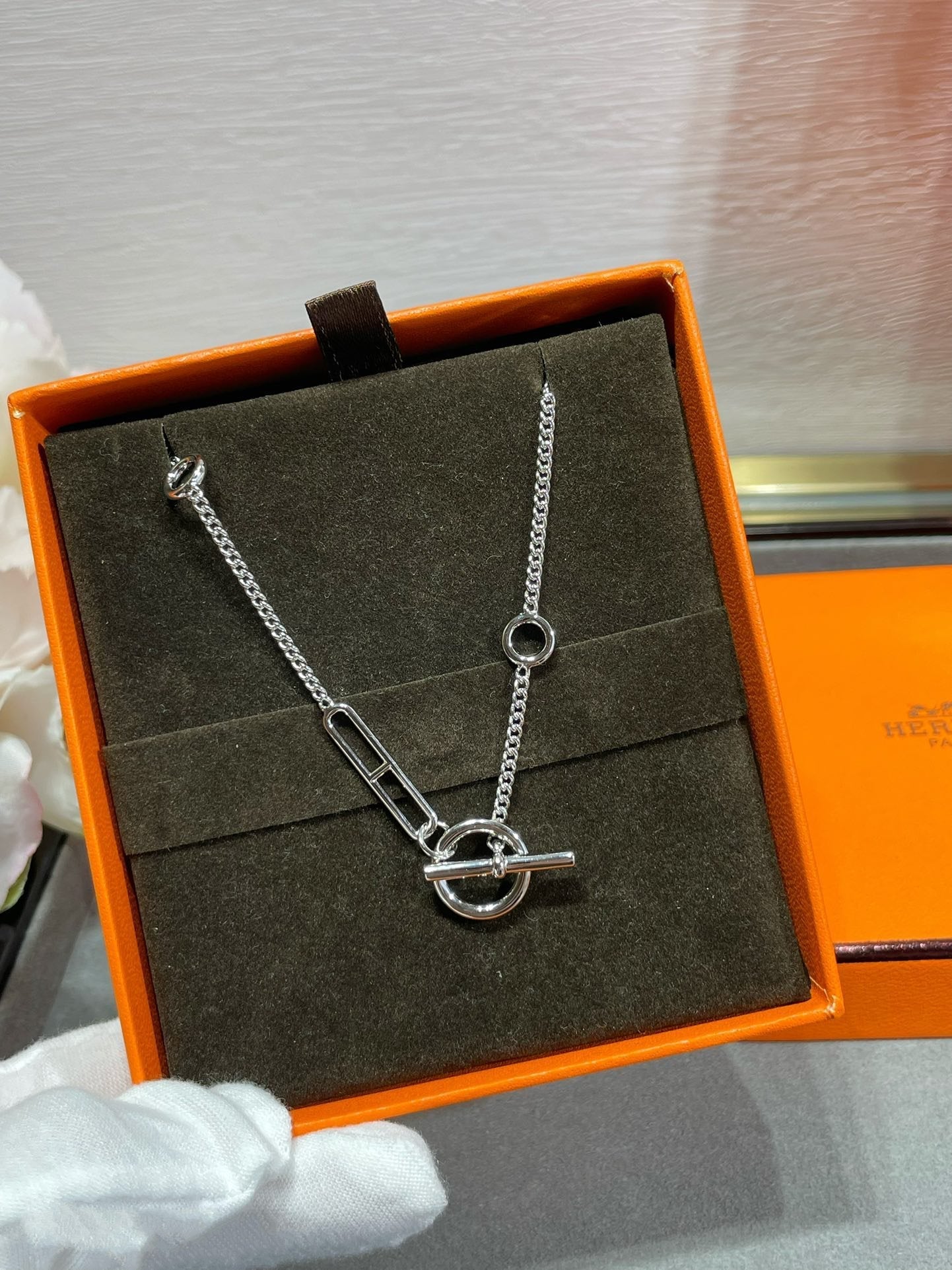 [：Polaidi Jewelry]HM STERLING CHAINE D'ANCRE HEART