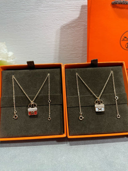 [Polaidi Jewelry]H CIRCE MOISSANITE PENDANT NECKLACE GOLD