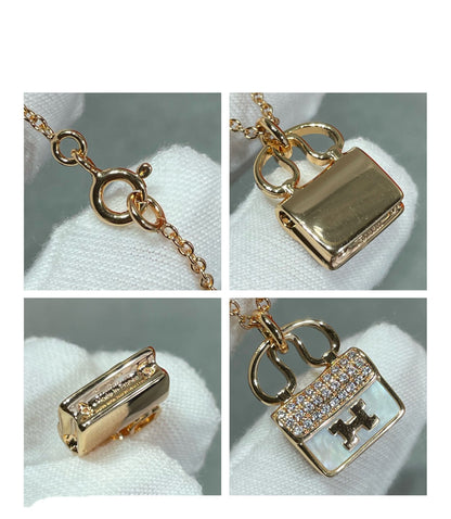 [Polaidi Jewelry]H CIRCE MOISSANITE PENDANT NECKLACE GOLD