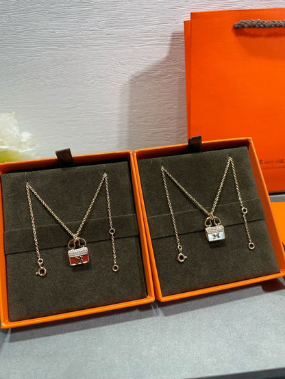 [：Polaidi Jewelry]H CIRCE MOISSANITE PENDANT NECKLACE GOLD