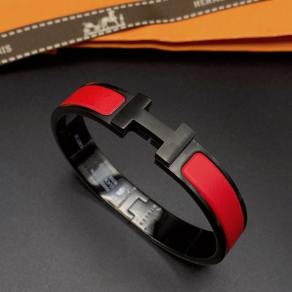 [：Polaidi Jewelry]CLIC HM SO BLACK RED BRACELET