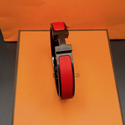 [：Polaidi Jewelry]CLIC HM SO BLACK RED BRACELET