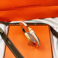 [Polaidi Jewelry ]CLASSIC HM CLIC  PINK 8MM ENAMEL BRACELET