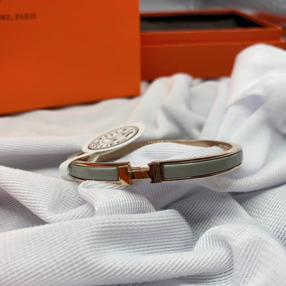 [Polaidi Jewelry]CLASSIC HM CLIC GREEN 8MM ENAMEL BRACELET