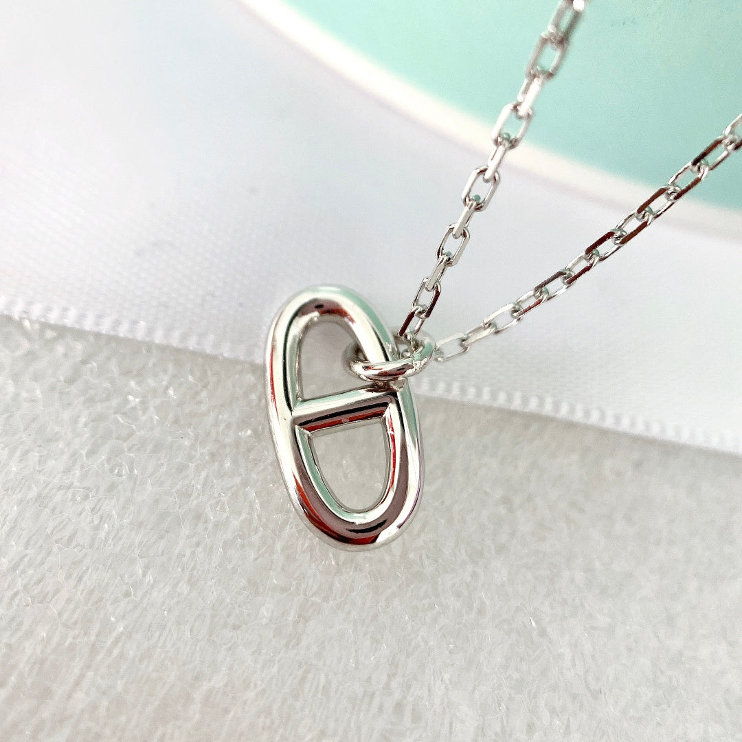 [Polaidi Jewelry]HM PIG NOSE NECKLACE