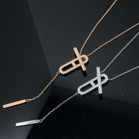 [Polaidi Jewelry ]HM NECKLACE PLATINUM ROSE GOLD DIAMOND