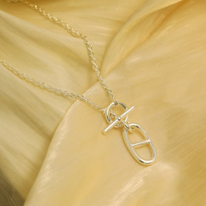 [Polaidi Jewelry]HM CHAINE D'ANCRE PENDANT NECKLACE STERLING SILVER