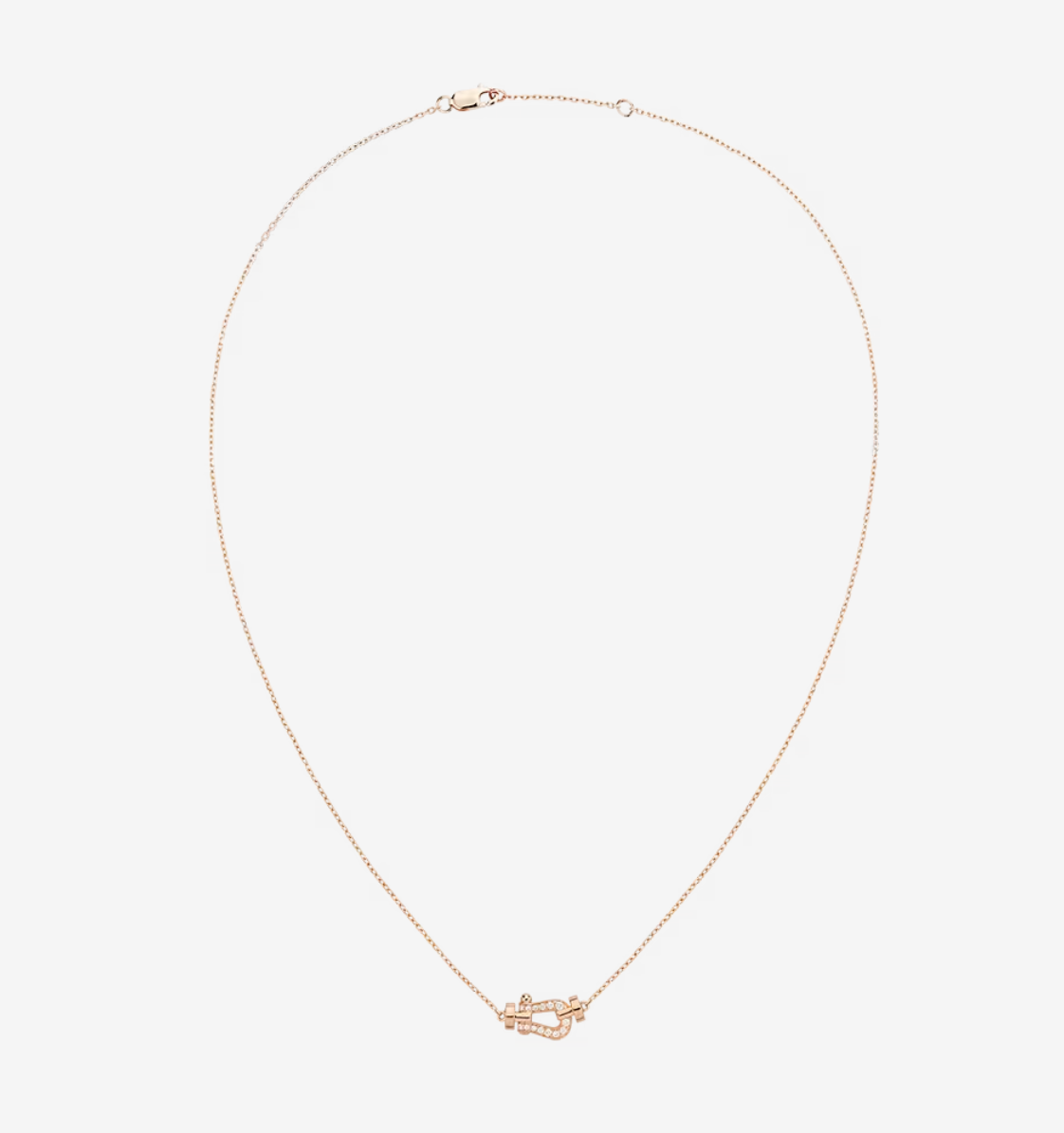 [：Polaidi Jewelry]フォース10 ダイヤモンド ピンクゴールド ネックレス ミニモデル