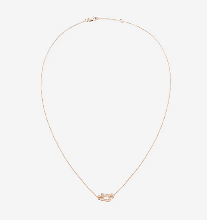 [：Polaidi Jewelry]フォース10 ダイヤモンド ピンクゴールド ネックレス ミニモデル