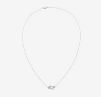 [Polaidi Jewelry ]FORCE 10 DIAMOND SILVER NECKLACE MINI MODEL