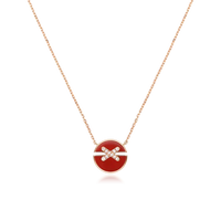 [Polaidi Jewelry ]JEUX DE ROSE GOLD DIAMOND NECKLACE