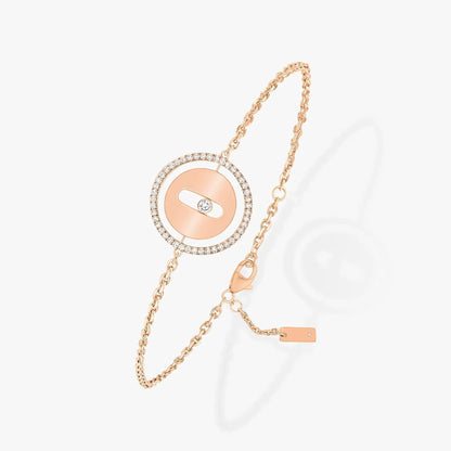 [Polaidi Jewelry]LUCKY MOVE PAVED DIAMOND BRACELET