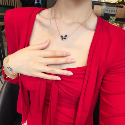 [Polaidi Jewelry] 2026 NEW LUCKY BUTTERFLY 1 MOTIFS NECKLACE