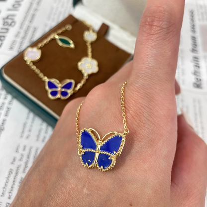 [Polaidi Jewelry] 2026 NEW LUCKY BUTTERFLY 1 MOTIFS NECKLACE