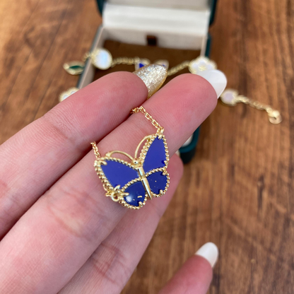 [Polaidi Jewelry] 2026 NEW LUCKY BUTTERFLY 1 MOTIFS NECKLACE