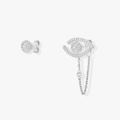 [Polaidi Jewelry]Lucky Eye Diamond Earrings