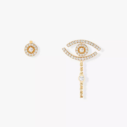 [Polaidi Jewelry]Lucky Eye Diamond Earrings