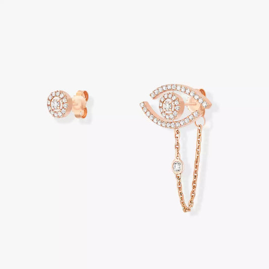 [Polaidi Jewelry]Lucky Eye Diamond Earrings