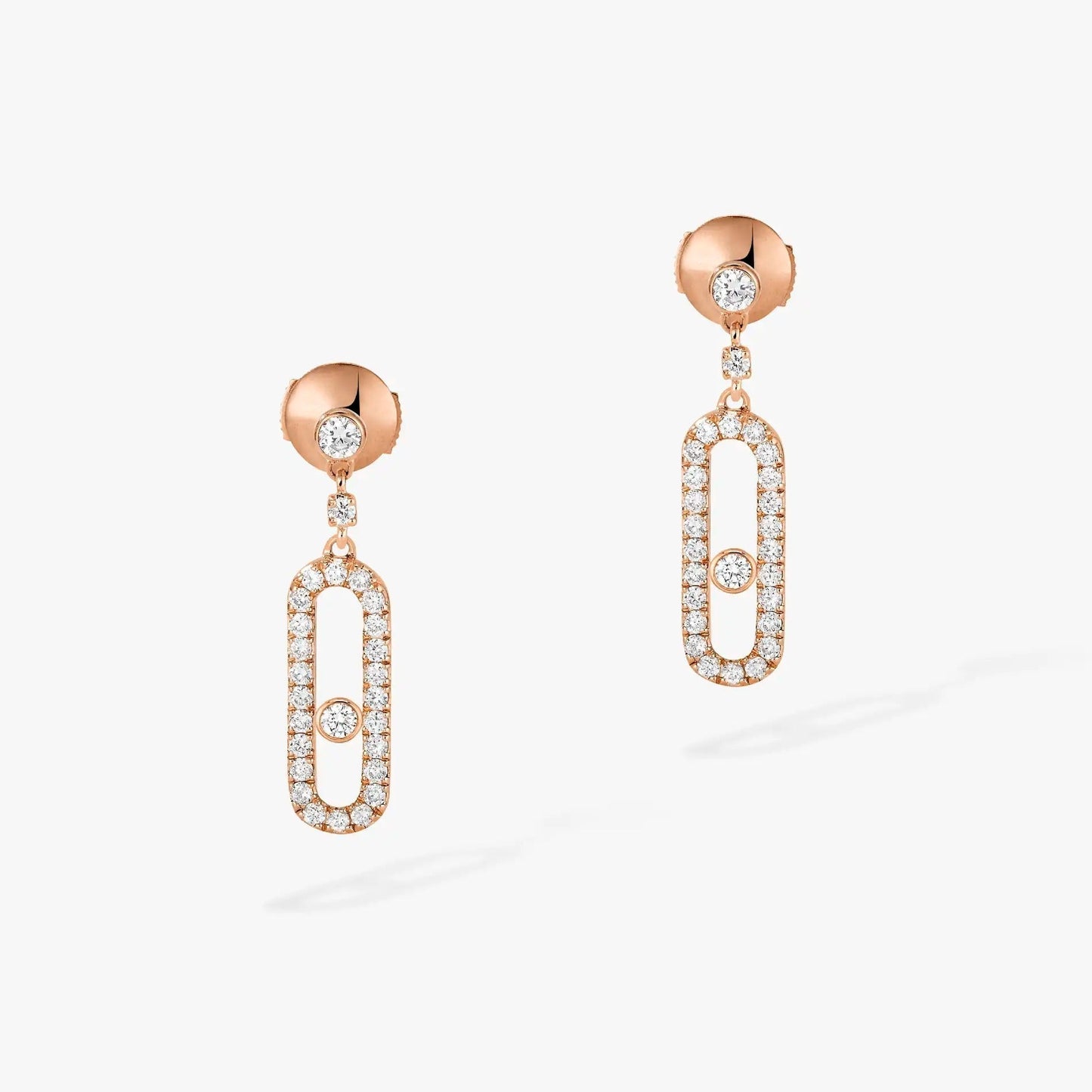 [Polaidi Jewelry]DORMEUSES MOVE UNO DIAMOND EARRINGS
