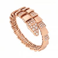 [Polaidi Jewelry ]SERPENTI BRACELET PINK GOLD DIAMOND