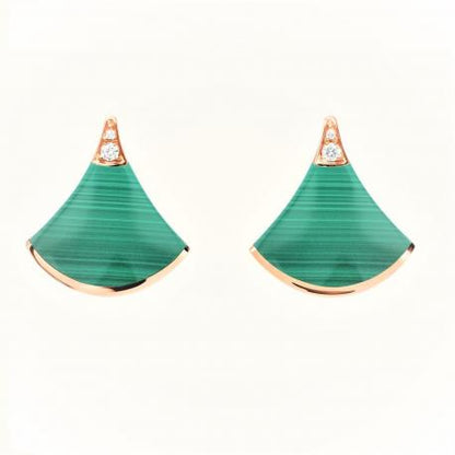 [Polaidi Jewelry]DIVAS DREAM EARRINGS PINK GOLD