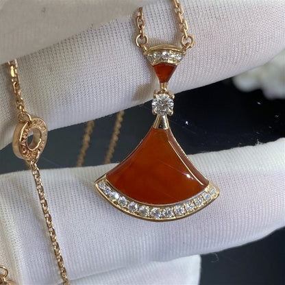 [Polaidi Jewelry]DREAM NECKLACE CARNELIAN DIAMOND