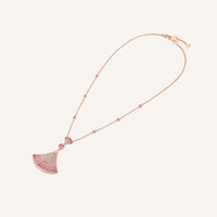 [Polaidi Jewelry ]DREAM NECKLACK DIAMOND PINK GOLD