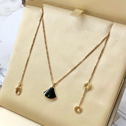[Polaidi Jewelry]DREAM NECKLACE ONYX 1 DIAMOND