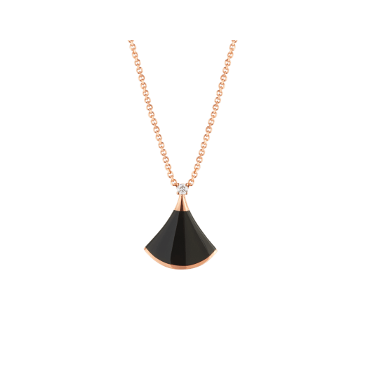 [Polaidi Jewelry]DREAM NECKLACE ONYX 1 DIAMOND
